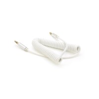Кабель мультимедійний 3.5mm M to 3.5mm M 1.5m 90° corner white Voltronic (YT-AUXSGJ(M)/(M)-1.5-W)