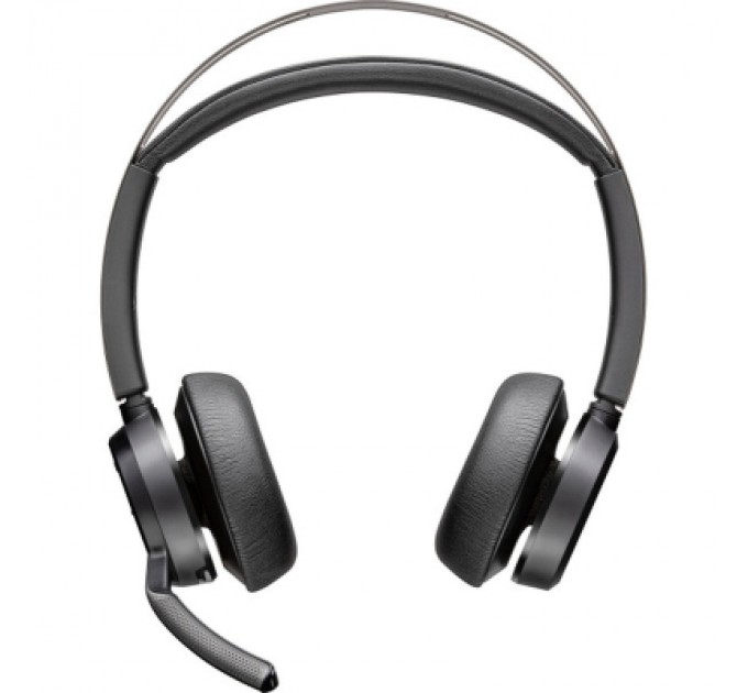 Навушники Poly Voyager Focus 2 MS Stereo USB-C + USB-C/A Adapter + Charging Stand Black (9T9J6AA)