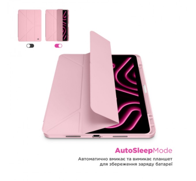 Armorstandart Чохол до планшета Armorstandart Y-Type PEN Samsung Galaxy Tab S9 / S9 FE / S10 FE Pink (ARM85522)