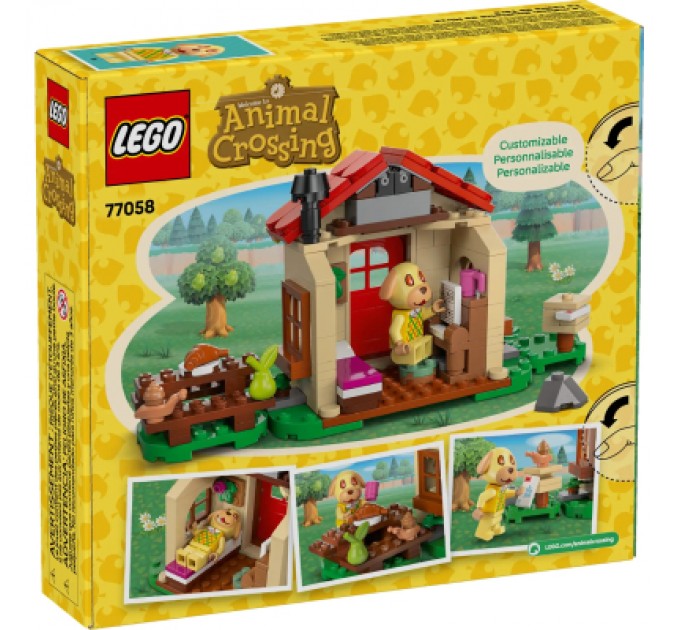 Конструктор LEGO Animal Crossing Затишний будинок Goldie (77058)