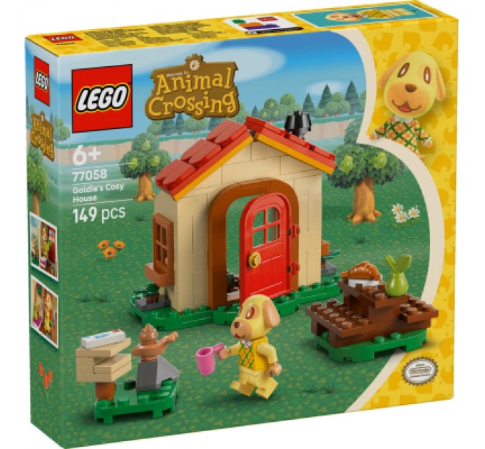 Конструктор LEGO Animal Crossing Затишний будинок Goldie (77058)