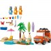 Конструктор LEGO Bluey Пляж і сімейна поїздка на автомобілі Блуї (11202)