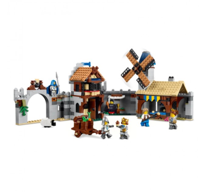 Конструктор LEGO Creator Середньовічний замок із лицарем на коні (31168)