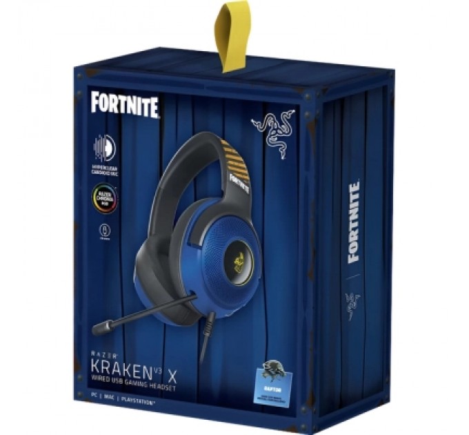 Навушники Razer Kraken V3 X Fortnite USB (RZ04-03750500-R3M1)