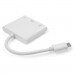 Vinga Концентратор Vinga Type-C to HDMI+USB3.0+Type-C PD (VCPATC2HDMIUSBPDWH)