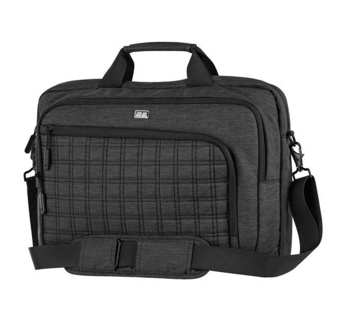 2E Сумка для ноутбука 2E 16" CrossSquares, Black (2E-CBN9198BK)