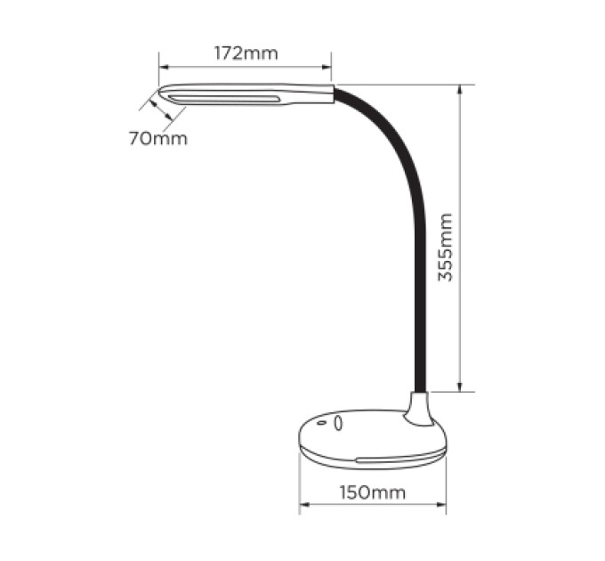 ELM Настільна лампа ELM Jumbo- 7W 4000K (27-0001)