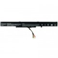 AlSoft Акумулятор до ноутбука Asus X450J A41-X550E, 2600mAh, 4cell, 14.4V, Li-ion, черная AlSoft (A47149)