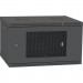 Ipcom Шафа настінна Ipcom 6U, 600*600, перфоровані дверцята, RAL9005 (СН-6U-060х060-ДП-9005)