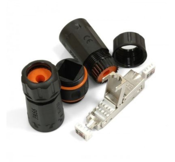 Eserver Конектор RJ45 водонепроникний IP68, cat.6A STP Eserver (WT-2611)