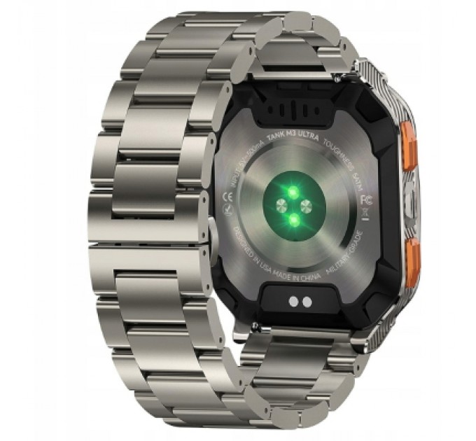 KOSPET Смарт-годинник KOSPET Tank M3 ULTRA SE SILVER (6974958251071)
