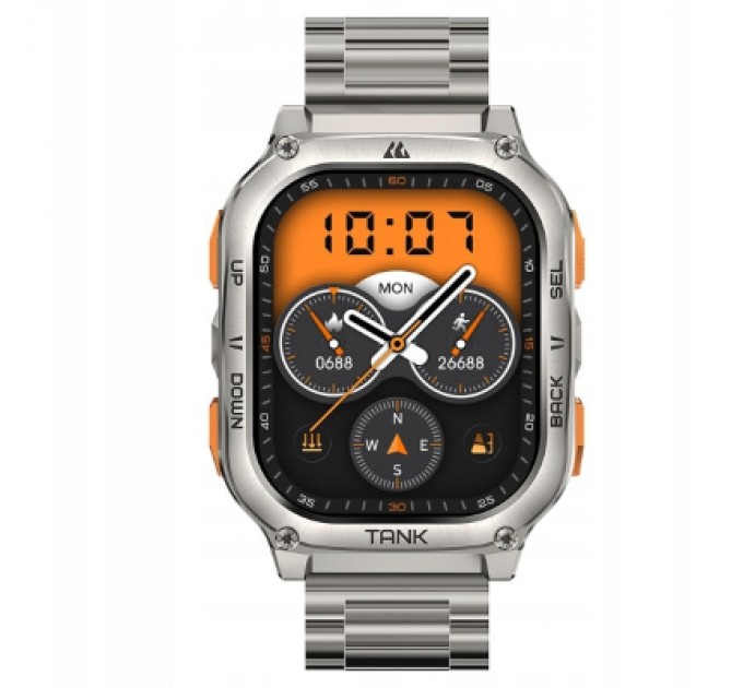 KOSPET Смарт-годинник KOSPET Tank M3 ULTRA SE SILVER (6974958251071)