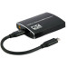 Cablexpert Концентратор Cablexpert USB-C to 2 HDMI (2 ind. screens)/PD/Аudio 3.5mm (A-CM-HDMIF2-01)