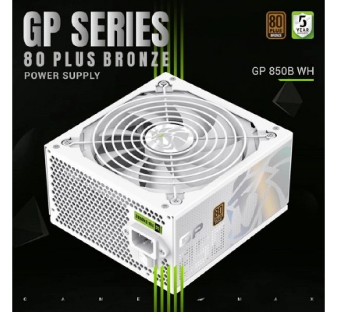 Блок живлення Gamemax 850W (GP 850B WH)