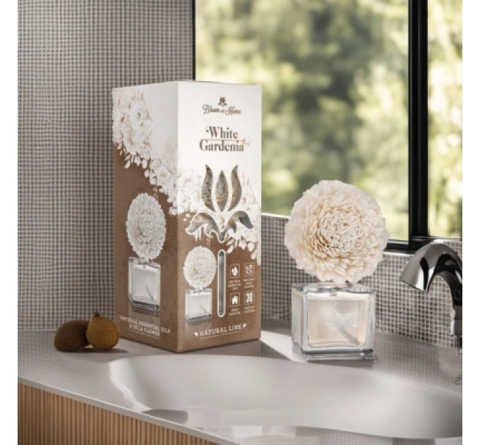 Elix Аромадифузор Elix Квітка з солі White Gardenia 100 мл (5906074152438)