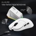 Ajazz Мишка Ajazz AJ159PRO Wireless/Bluetooth/USB Charging Dock White (AJ159-PRO-W)