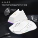 Мишка Ajazz AJ139 V2 MC Wireless/Bluetooth/USB White (AJ139-V2-MC-W)