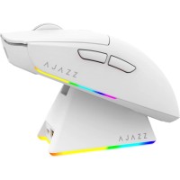 Мишка Ajazz AJ139 V2 MC Wireless/Bluetooth/USB White (AJ139-V2-MC-W)