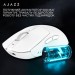 Мишка Ajazz AJ139 V2 MC Wireless/Bluetooth/USB White (AJ139-V2-MC-W)