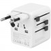 Canyon Зарядний пристрій Canyon OnTour 20 2xUCB-C + USB-A EU/UK/US/AUS 20W White (CNS-TA20W1005W)