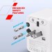 Canyon Зарядний пристрій Canyon OnTour 20 2xUCB-C + USB-A EU/UK/US/AUS 20W White (CNS-TA20W1005W)