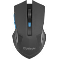 Defender Мишка Defender Accura MM-275 Black-Blue (52275)
