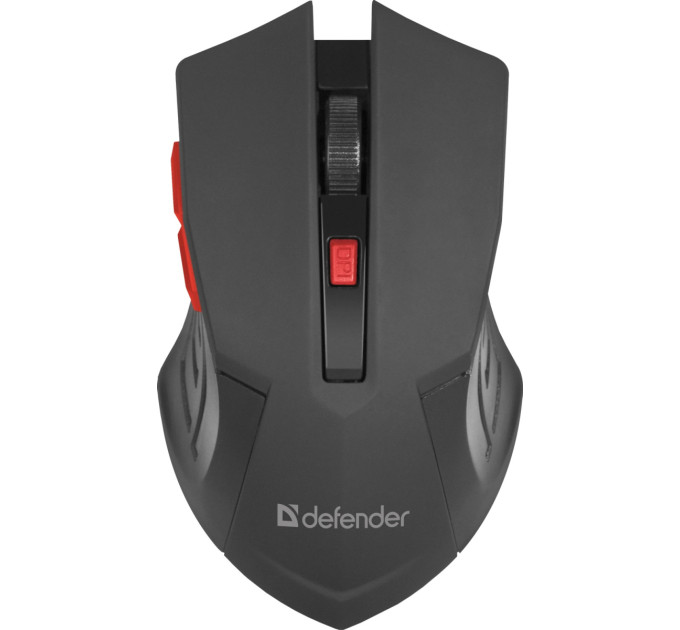 Defender Мишка Defender Accura MM-275 Black-Red (52276)