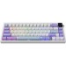 Клавіатура бездротова Ajazz AK650 Flying Fish Switch Purple (AK650-FF-PWB)