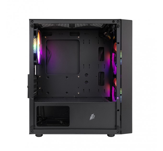 1stPlayer Корпус 1stPlayer BS-2-BK-3F1 Black без БЖ