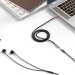 XO Кабель XO AUX 2х3.5 мм - USB Type-C (F/M), 1 м, Black (NB-R269B.black)