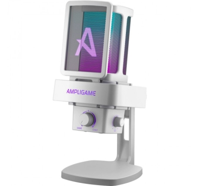 Мікрофон Fifine Ampligame Q8PROW USB White (Q8PROW)