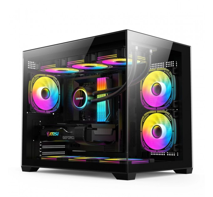 GTL Корпус GTL Gaming Abyss Black (GTLN285M) без БЖ