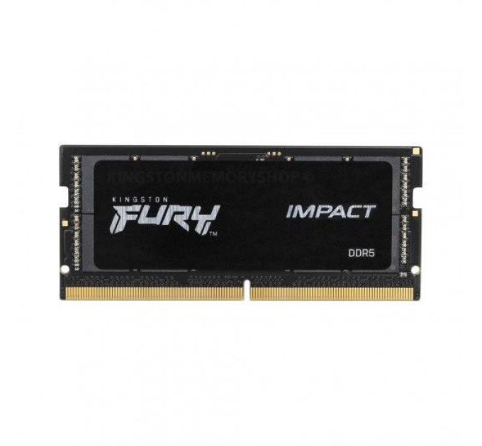 Kingston Fury (ex.HyperX) Модуль пам'яті для ноутбука SoDIMM DDR5 32GB 5600 MHz Impact Kingston Fury (ex.HyperX) (KF556S40IB-32)