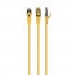 Cablexpert Патч-корд 10м S/FTP Cat 6A CU LSZH yellow Cablexpert (PP6A-LSZHCU-Y-10M)