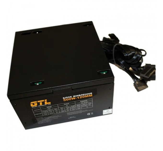 GTL Блок живлення GTL (GTL-500-120) 500W 120mm