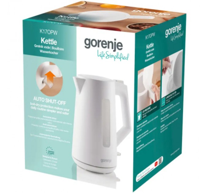 Gorenje Електрочайник Gorenje K17OPW