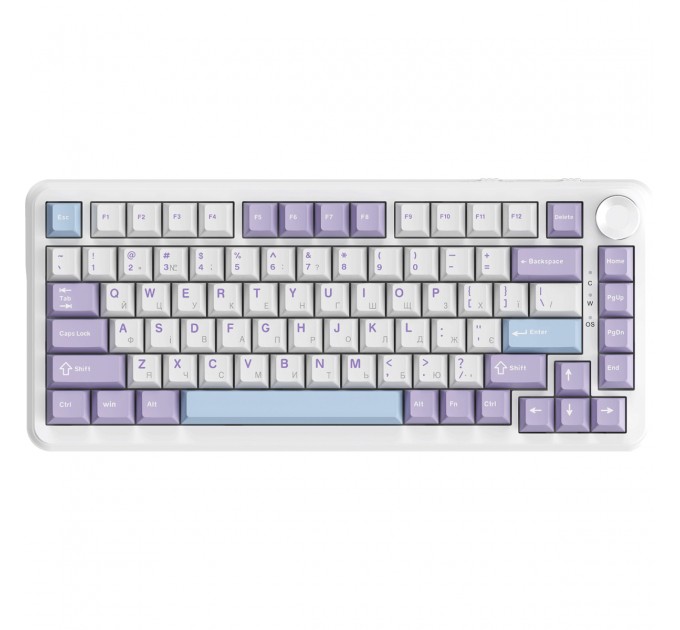 Ajazz Клавіатура Ajazz AK820 Max Magnetic Switch White (AK820MAX-WM-PWB)