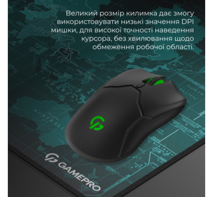 GamePro Килимок для мишки GamePro MP275M Black (MP275M)