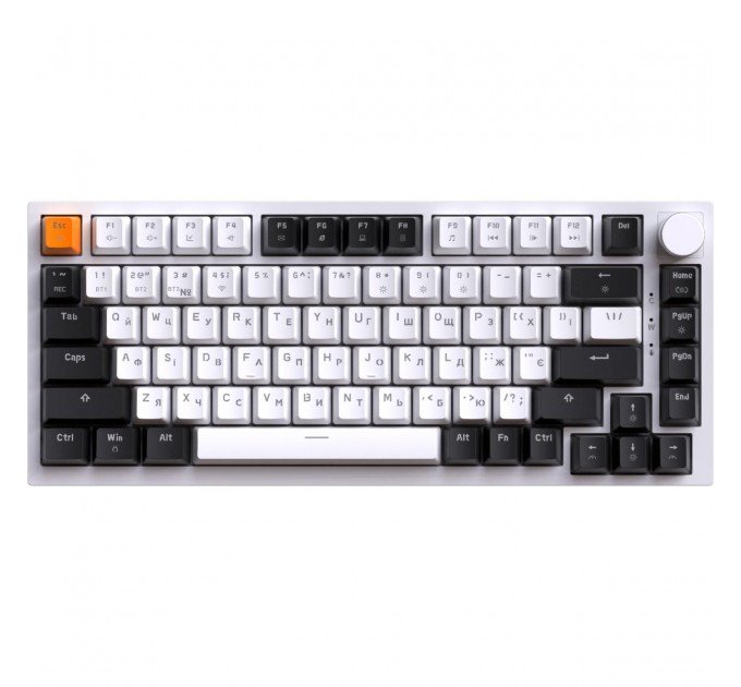 GamePro Клавіатура бездротова GamePro Asgard Valhalla MK160W Pro White
