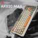 Ajazz Клавіатура Ajazz AK820 MAX Flying Fish Switch RGB Wireless/Bluetooth/USB Beige (AK820MAX-FF-R)