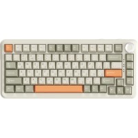 Клавіатура Ajazz AK820 MAX Flying Fish Switch RGB Wireless/Bluetooth/USB Beige (AK820MAX-FF-R)