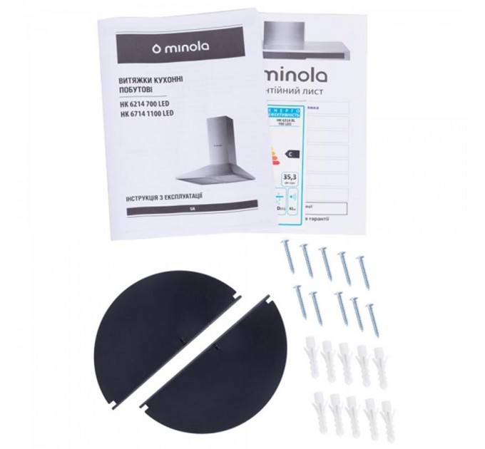Minola Витяжка Minola HK 6214 BL 700 LED