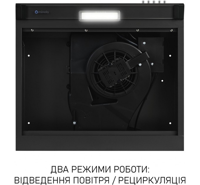 Minola Витяжка Minola HPL 522 BL