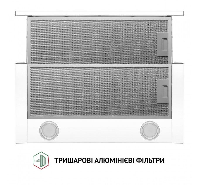 Perfelli Витяжка Perfelli TL 6212 WH 700 LED