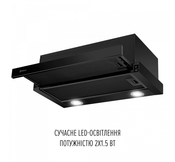 Perfelli Витяжка Perfelli TL 6622 Full BL 1000 LED