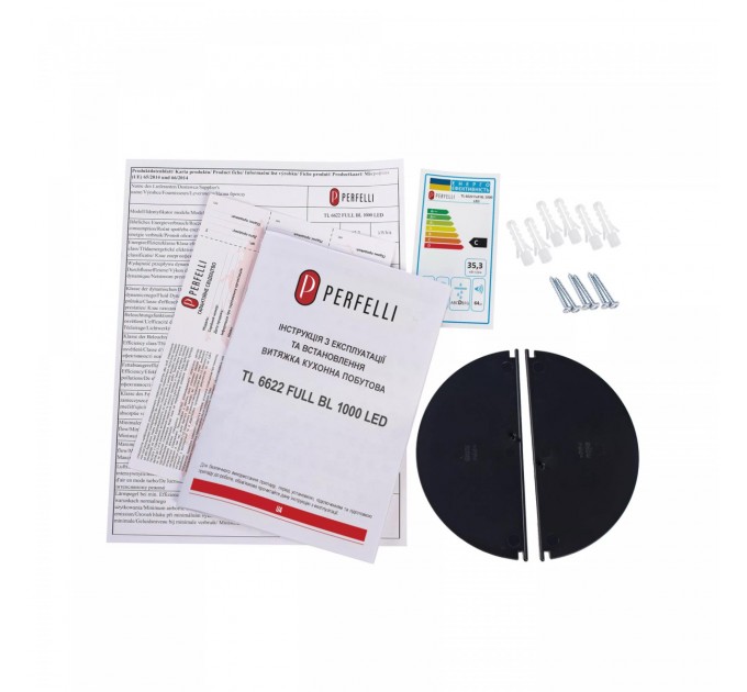 Perfelli Витяжка Perfelli TL 6622 Full BL 1000 LED