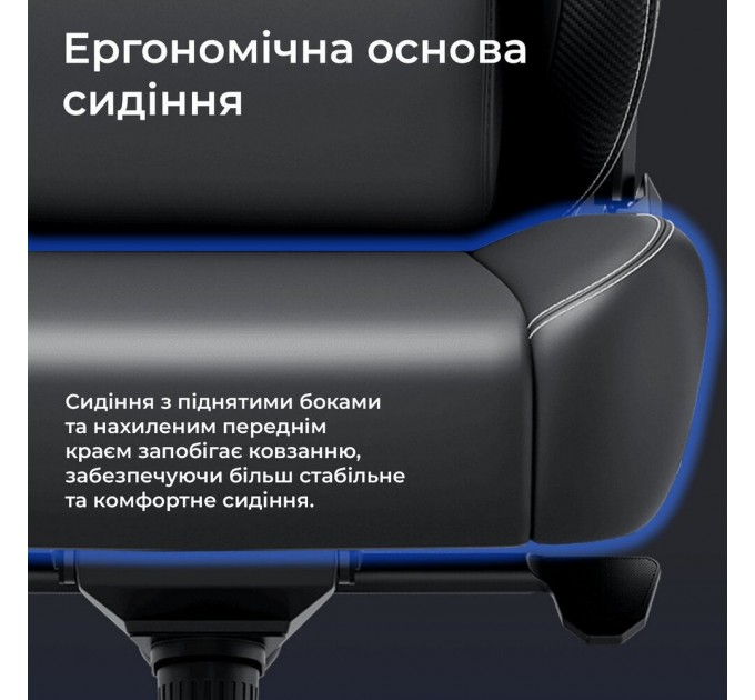 Anda Seat Крісло для геймерів Anda Seat Kaiser 4 V2 Size XL PVC Black (AD12YDDC-XLL-20-B-PV/C-03)