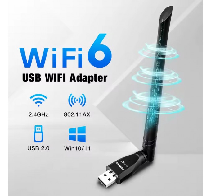 Fenvi Бездротовий адаптер Fenvi FU-AX300Pro