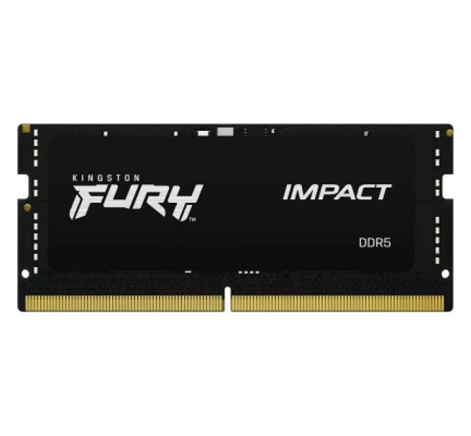 Kingston Fury (ex.HyperX) Модуль пам'яті для ноутбука SoDIMM DDR5 64GB (2x32GB) 5600 MHz FURY Impact Kingston Fury (ex.HyperX) (KF556S40IBK2-64)
