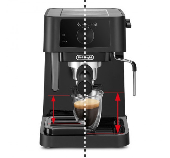 DeLonghi Ріжкова кавоварка еспресо DeLonghi EC 230 BK (EC230BK)